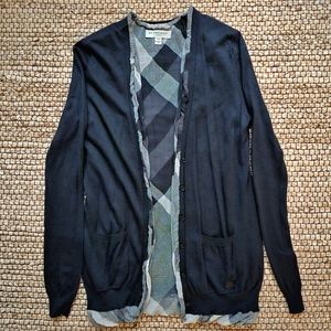 Burberry cardigan sz M